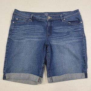 A.n.a Women's Bermuda Denim Shorts size 33/16